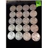 Image 1 : 20 Walking Liberty Silver Half Dollars