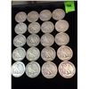 Image 3 : 20 Walking Liberty Silver Half Dollars