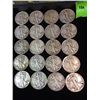 Image 1 : 20 Walking Liberty Silver Half Dollars