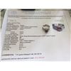 Image 4 : 14kt Gold Ladies Red Diamond Ring