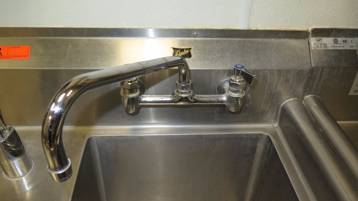 Duke Single Basin Sink Sdts2116 W In Sink Aerator Instant