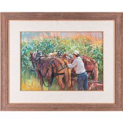 Sheila Rieman, pastel