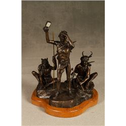 Bob Scriver, two bronzes