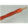 Image 2 : Catlinite Pipebowl and Stem, 31 ¼" long overall