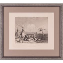 Karl Bodmer, lithograph