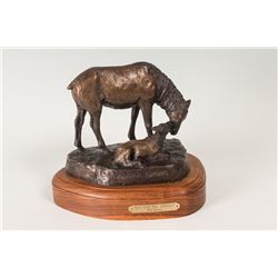 Bob Scriver, three bronzes