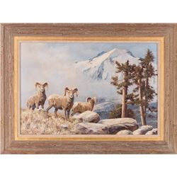 Ken Carlson, oil on canvas