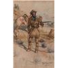 Image 2 : Edgar S. Paxson, watercolor