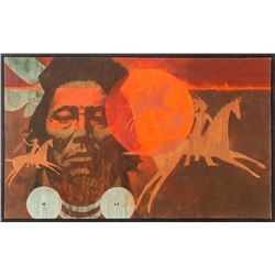 Paul Mann, oil on canvas