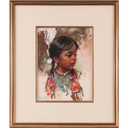 Harley Brown, pastel