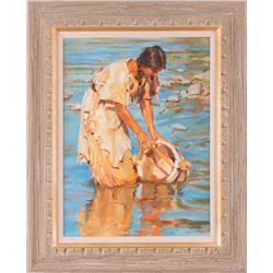 Jason Rich, oil on board