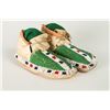 Image 2 : Two pairs of Sioux Beaded Children's Moccasins