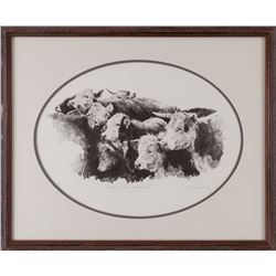 Robert "Shoofly" Shufelt, graphite