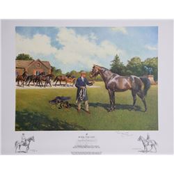 Terence Cuneo, Royal Stallion, Offset Lithograph
