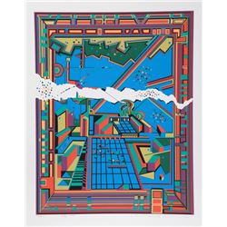 Risaburo Kimura, City 364, Serigraph