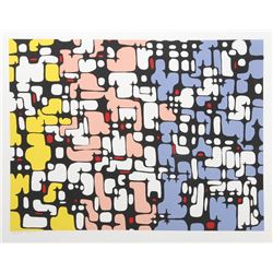 Ibram Lassaw, Continuity, Serigraph