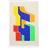 Image 1 : Chryssa, Times Square Fragment #10, Serigraph