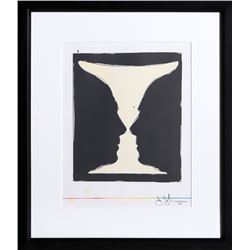 Jasper Johns, Cup 2 Picasso from XXe Siecle, Lithograph