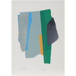 Larry Zox, Sounds Cut I, Serigraph