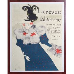 Henri de Toulouse-Lautrec, La Revue Blanche, Lithograph Poster