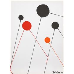 Alexander Calder, Balloons, Lithograph