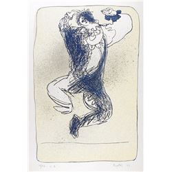 Juan Garcia Ripolles, Harlequin Leaping, Lithograph