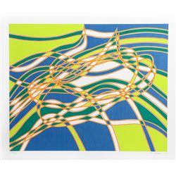 Stanley Hayter, Untitled 3, from the Aquarius Suite, Silkscreen