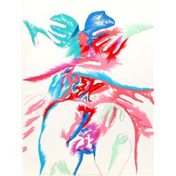 Marisol Escobar, Meeting of the Universe, Lithograph