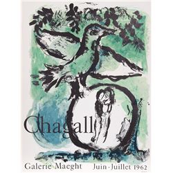 Marc Chagall, Galerie Maeght, Lithograph Poster