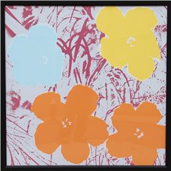 Andy Warhol, Flowers, Sunday B. Morning Silkscreen