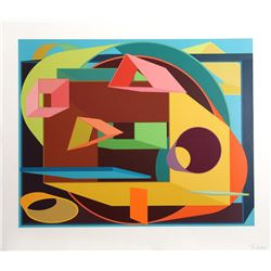 Al Held, Scholes II, Silkscreen