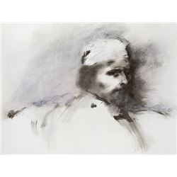 Rafael Coronel, Portrait XVIII from  the Galeria de Arte Misrachi Portfolio, Offset Lithograph