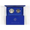 Image 1 : 1986-S STATUE OF LIBERTY 2 COIN PROOF SET