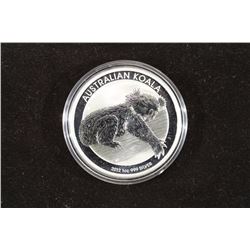 2012 AUSTRALIA $1-1 OZ. SILVER PROOF KOALA