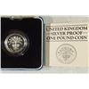 Image 1 : 1984 UNITED KINGDOM SILVER PROOF 1 POUND COIN