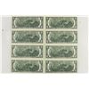 Image 2 : 8-1976 CRISP UNC $2 US FRN'S CONSECUTIVE SERIAL 'S