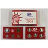 Image 2 : 2003 US SILVER PROOF SET (WITH BOX)