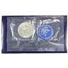 Image 1 : 1971-S  IKE SILVER DOLLAR UNCIRCULATED (BLUE PACK)