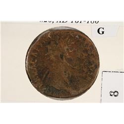 161-180 A.D. MARCUS AURELIUS ANCIENT COIN