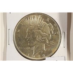 1922 PEACE SILVER DOLLAR UNC