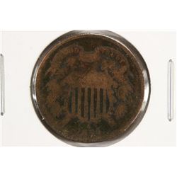 1864 US TWO CENT PIECE
