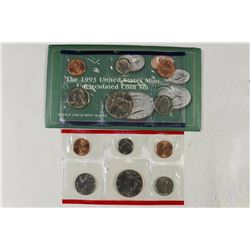 1993 US MINT SET (UNC) P/D (WITH ENVELOPE)