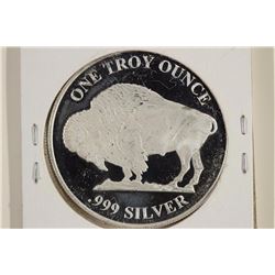 1 TROY OZ .999 FINE SILVER PROOF ROUND