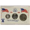 Image 1 : 1776-1976 US BICENTENNIAL 3 COIN SET