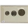 Image 2 : 1776-1976 US BICENTENNIAL 3 COIN SET