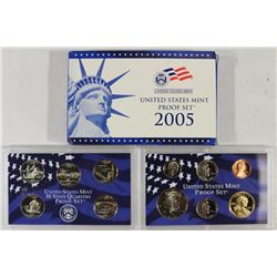 2005 US PROOF SET (WITH BOX)