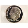 Image 1 : 1987-S ROOSEVELT DIME PCGS PR69 DCAM