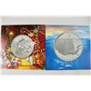 Image 1 : CANADA $20 SANTA CLAUS & $20 WHALE SILVER COINS