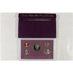 1989 US PROOF SET (WITH BOX)