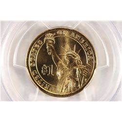 2009-P HARRISON DOLLAR PCGS MS66 POS. A 1ST DAY OF